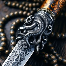 He likes it, as a goat likes the knife, that kills him.	Hungarian proverb